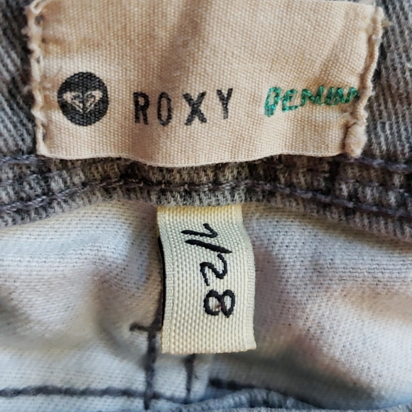 Roxy grey denim tribal print jeans - Picture 5 of 6